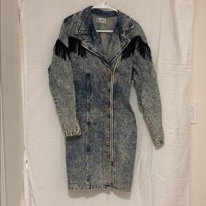 Vintage Paris Blues Cowgirl dress